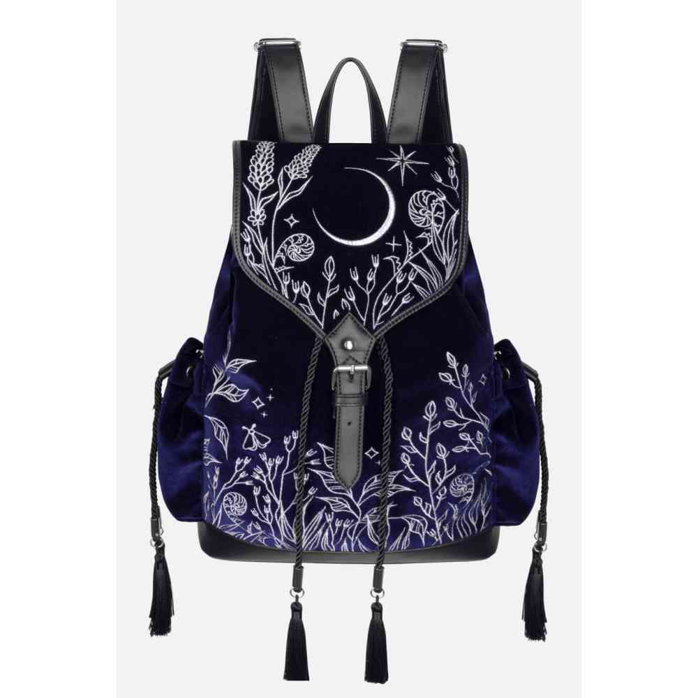 Restyle - MOONLIT MEADOW Rucksack - Dunkelblau